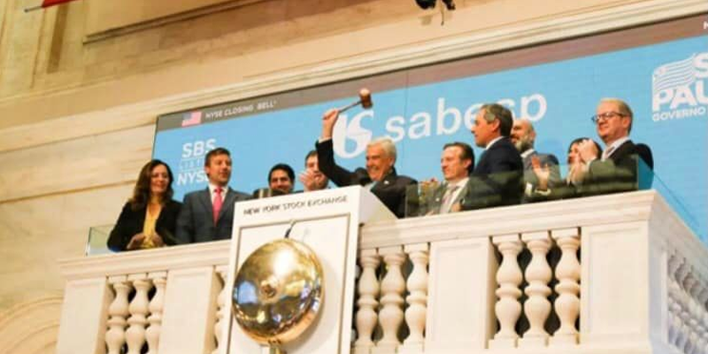 No momento, você está visualizando Sabesp 20 anos na NYSE é modelo de sucesso no setor de saneamento